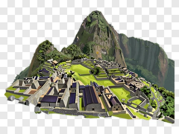 3D Model Of Machu Picchu PNG