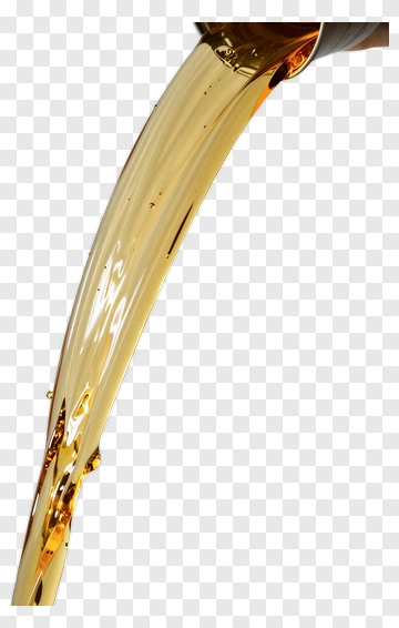 Pouring Golden Liquid PNG