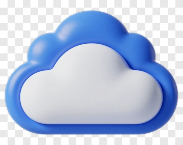 3D Cloud Icon PNG