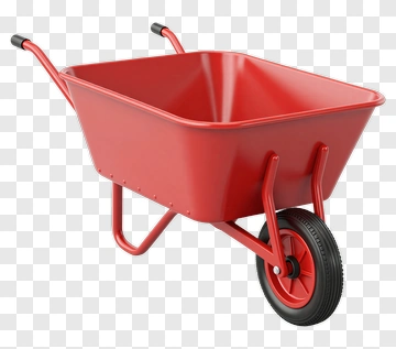 Red Wheelbarrow PNG
