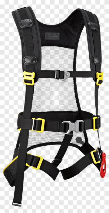 Safety Harness With Adjustable Straps PNG