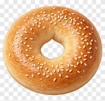 Sesame Seed Bagel PNG