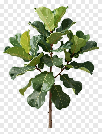 Fiddle Leaf Fig Tree PNG