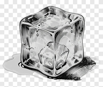 Melting Ice Cube PNG