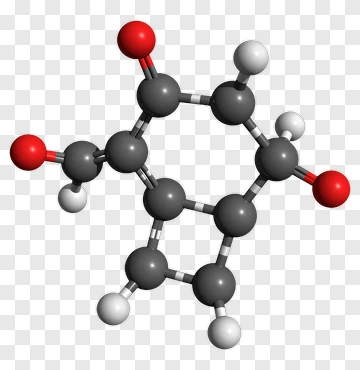 Molecular Structure Of A Chemical Compound PNG