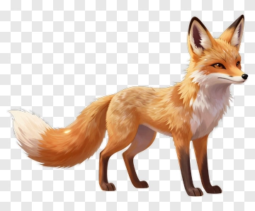 Cartoon Fox PNG