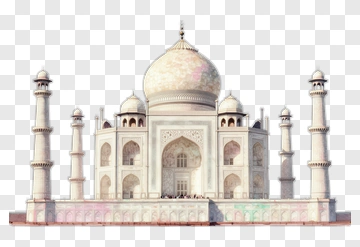 Taj Mahal Architectural Structure PNG