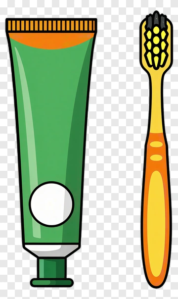 Toothpaste And Toothbrush PNG