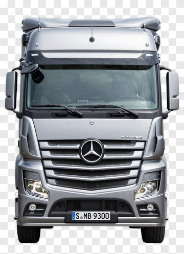 Mercedes-Benz Truck Front View PNG