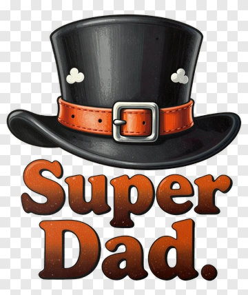 Super Dad Hat PNG