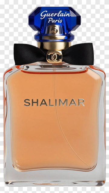 Shalimar Perfume Bottle PNG