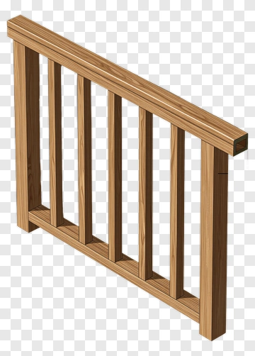 Wooden Railing PNG