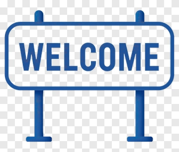 Welcome Sign PNG