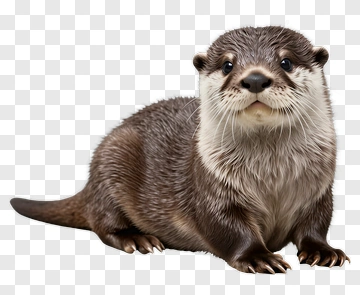 Realistic Otter PNG