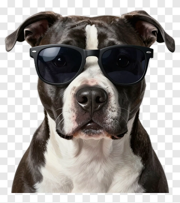 Dog Wearing Sunglasses PNG