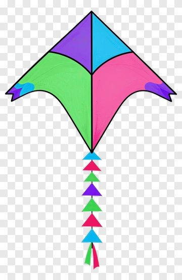 Colorful Kite PNG