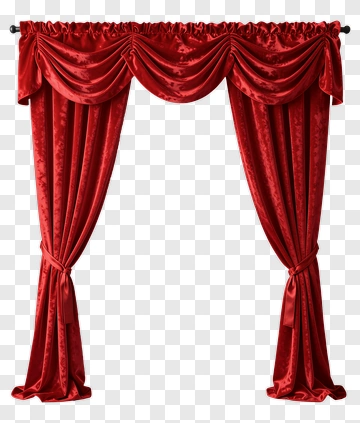 Red Velvet Curtain PNG