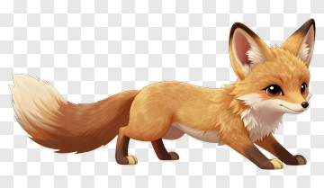 Cartoon Fox PNG
