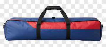 Blue And Red Sports Equipment Bag PNG