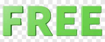 Green Free Text PNG