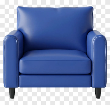 Blue Armchair PNG