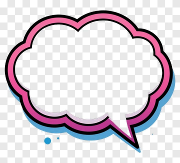 Cartoon Speech Bubble PNG