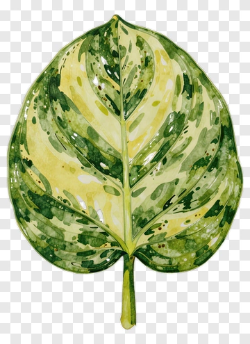 Watercolor Leaf PNG