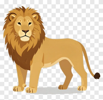 Cartoon Lion PNG