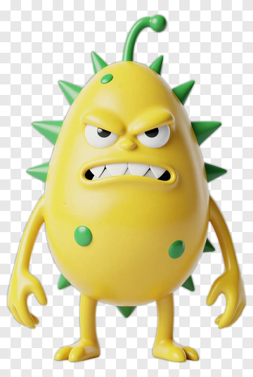Cartoon Monster Character PNG