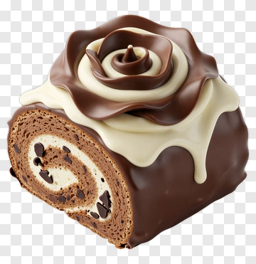 Chocolate Rose Cake PNG