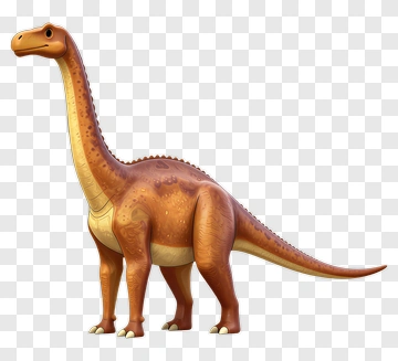 Cartoon Brontosaurus PNG