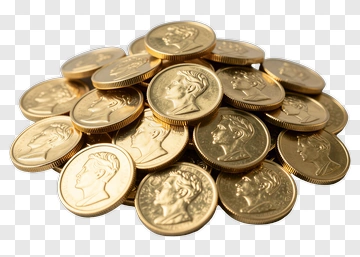 Pile Of Gold Coins PNG