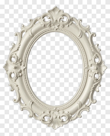 Vintage Decorative Picture Frame PNG