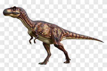 3D Dinosaur Standing In A Natural Pose PNG