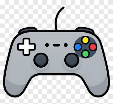 Cartoon Game Controller PNG