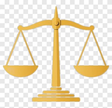 Golden Scales Of Justice PNG