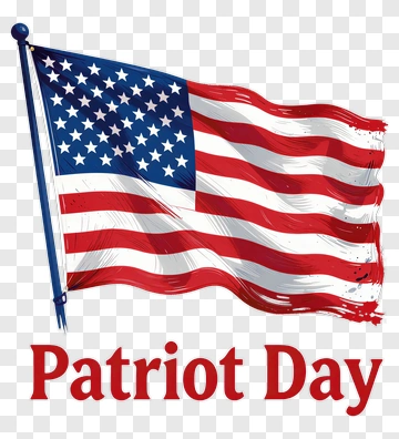 Patriot Day American Flag PNG