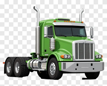 Green Truck PNG