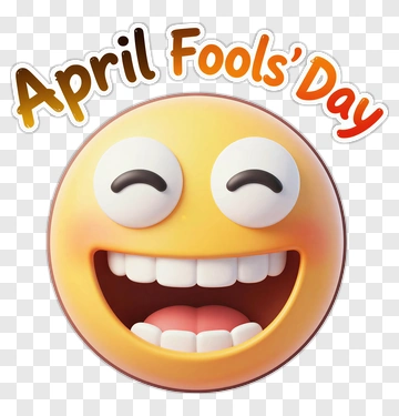 Smiling Emoji For April Fools' Day PNG