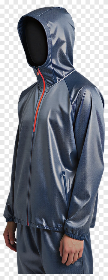 Sporty Jacket With Hood PNG