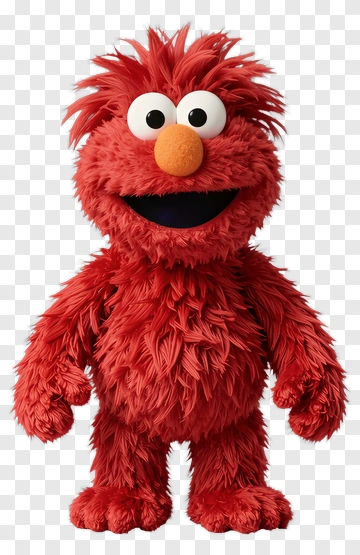 Elmo Character From Sesame Street PNG