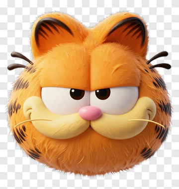 3D Cartoon Cat Character PNG
