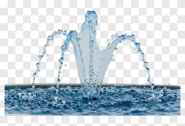 Water Fountain Splashing Water PNG