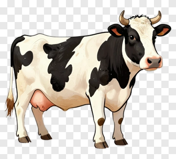 Cartoon Cow PNG