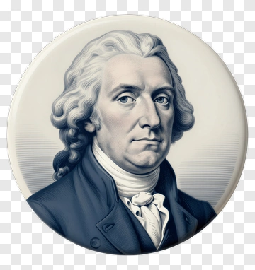 Historical Portrait Of A Man In A Coat PNG