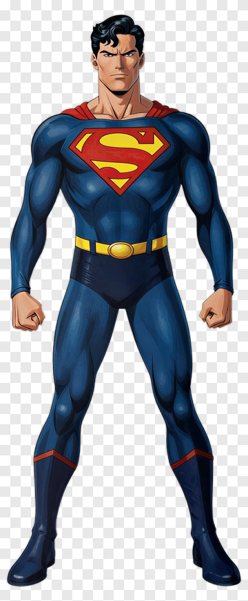 Superman Comic Character PNG