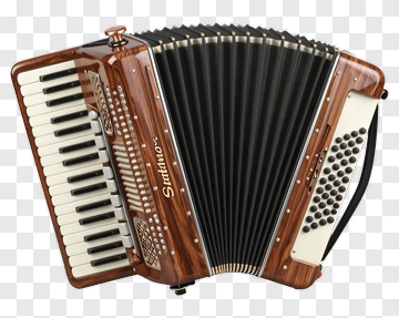 Accordion Musical Instrument PNG