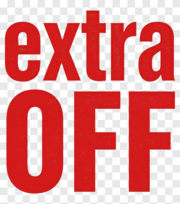 Extra Off Sale Sign PNG