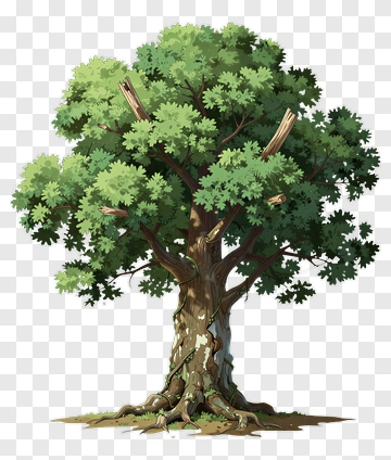 Cartoon Tree PNG