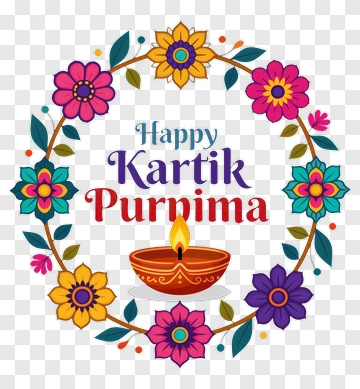 Happy Kartik Purnima Celebration PNG